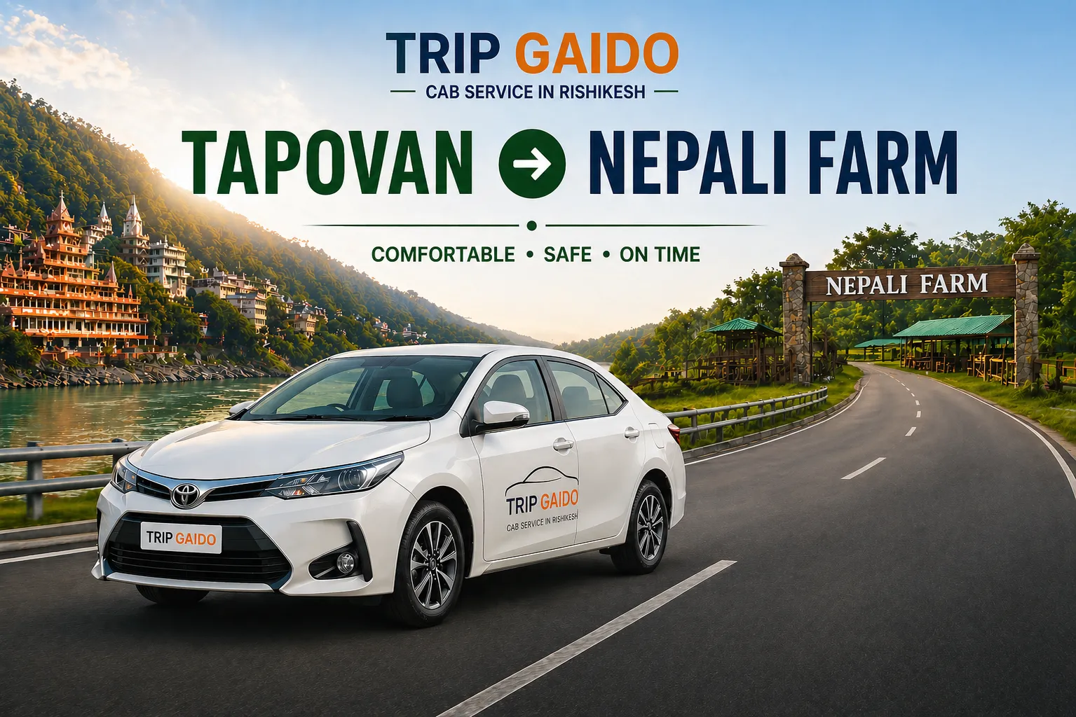 Tapovan/Ram jhula to Nepali Farm