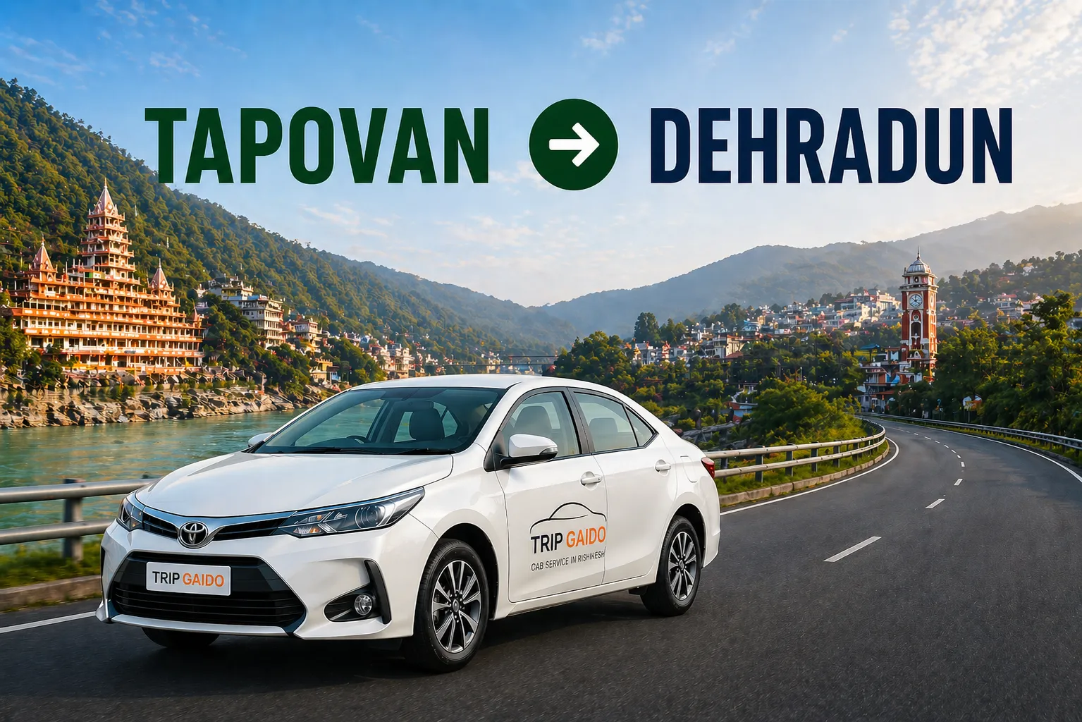Tapovan to Dehradun